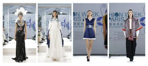 非遺新姿 中國楚雄彝族刺繡閃耀巴黎時(shí)裝周